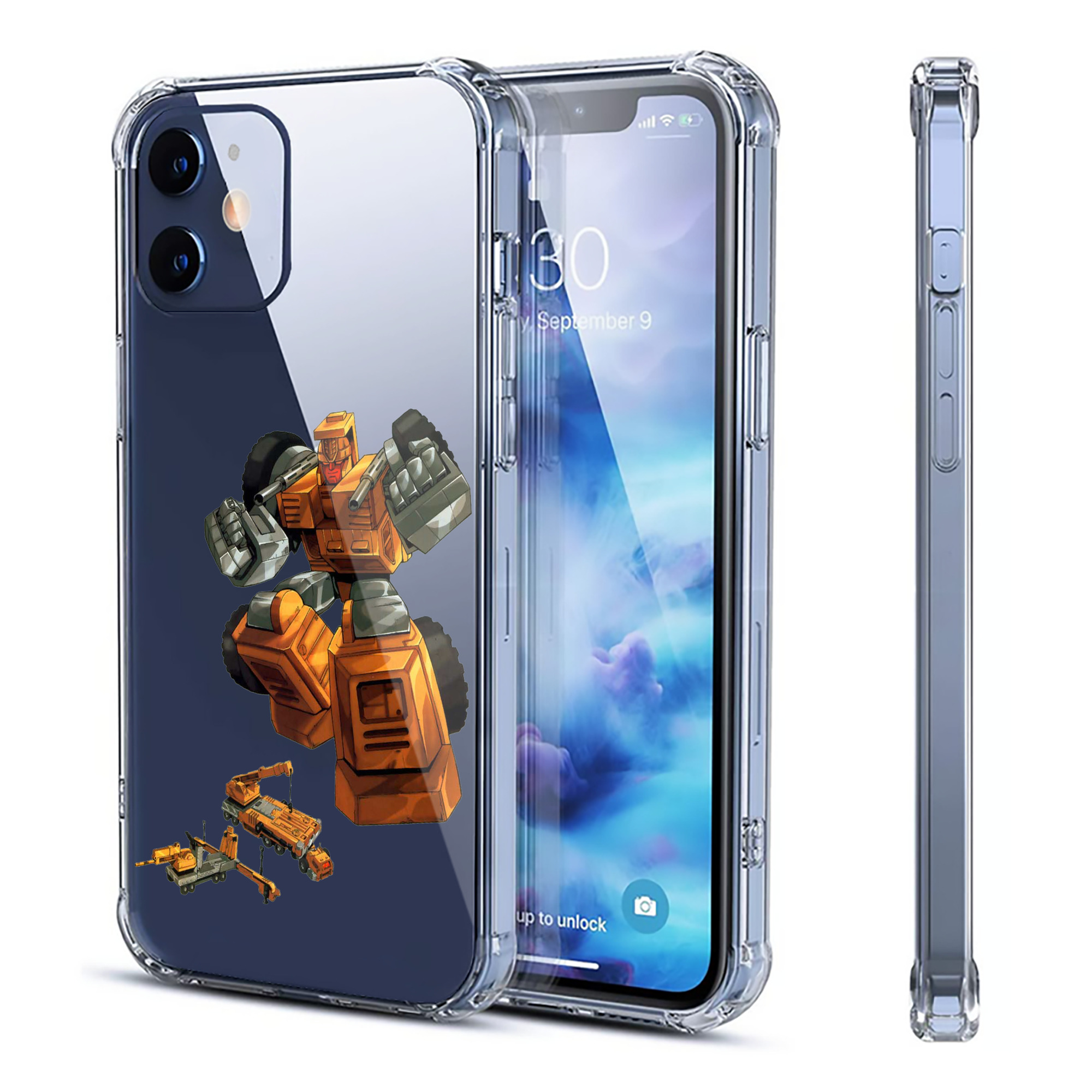 （画像用）  【iPhone 12シリーズ対応】透明スマホケース（クリアソフトケース）